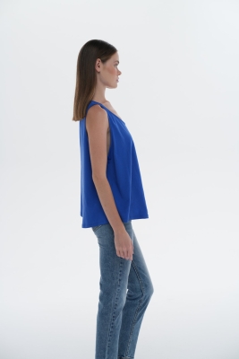 Basic Oversize Pamuk Top - 12