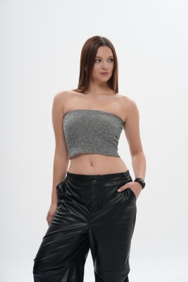  Crop Simli Fitilli Top - 6