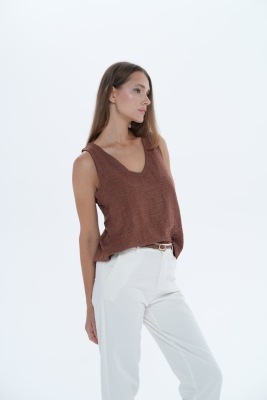  V Yaka Kolsuz Basic Top 